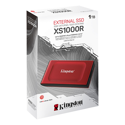 Kingston XS1000 Red External SSD