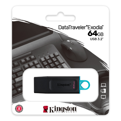 Kingston DataTraveler Exodia USB 3.2 Flash Drive DTX